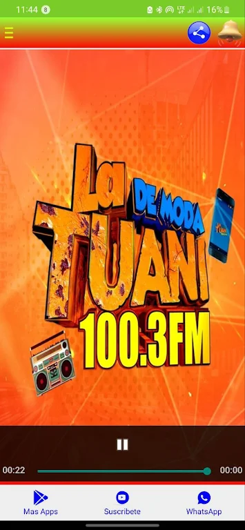 Radio la Tuani - 100.3 FM स्क्रीनशॉट 1