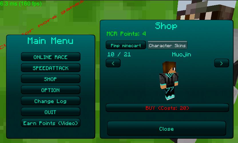 Minecart Racer Adventures Captura de pantalla 1