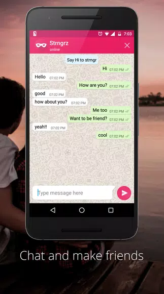 Stranger Chat - No Login Captura de pantalla 2