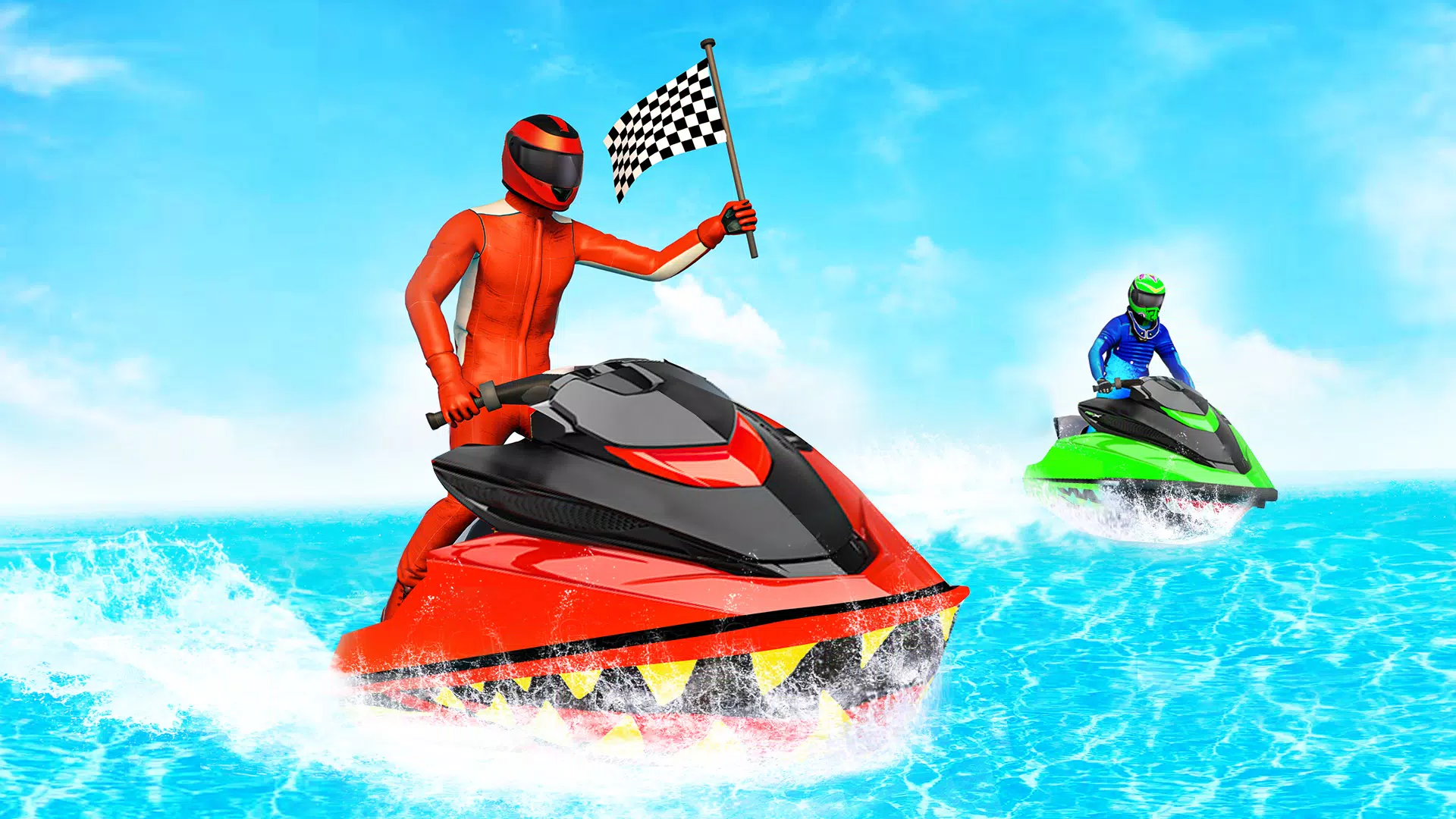 Jet Ski Games Boat Racing Game Captura de pantalla 0