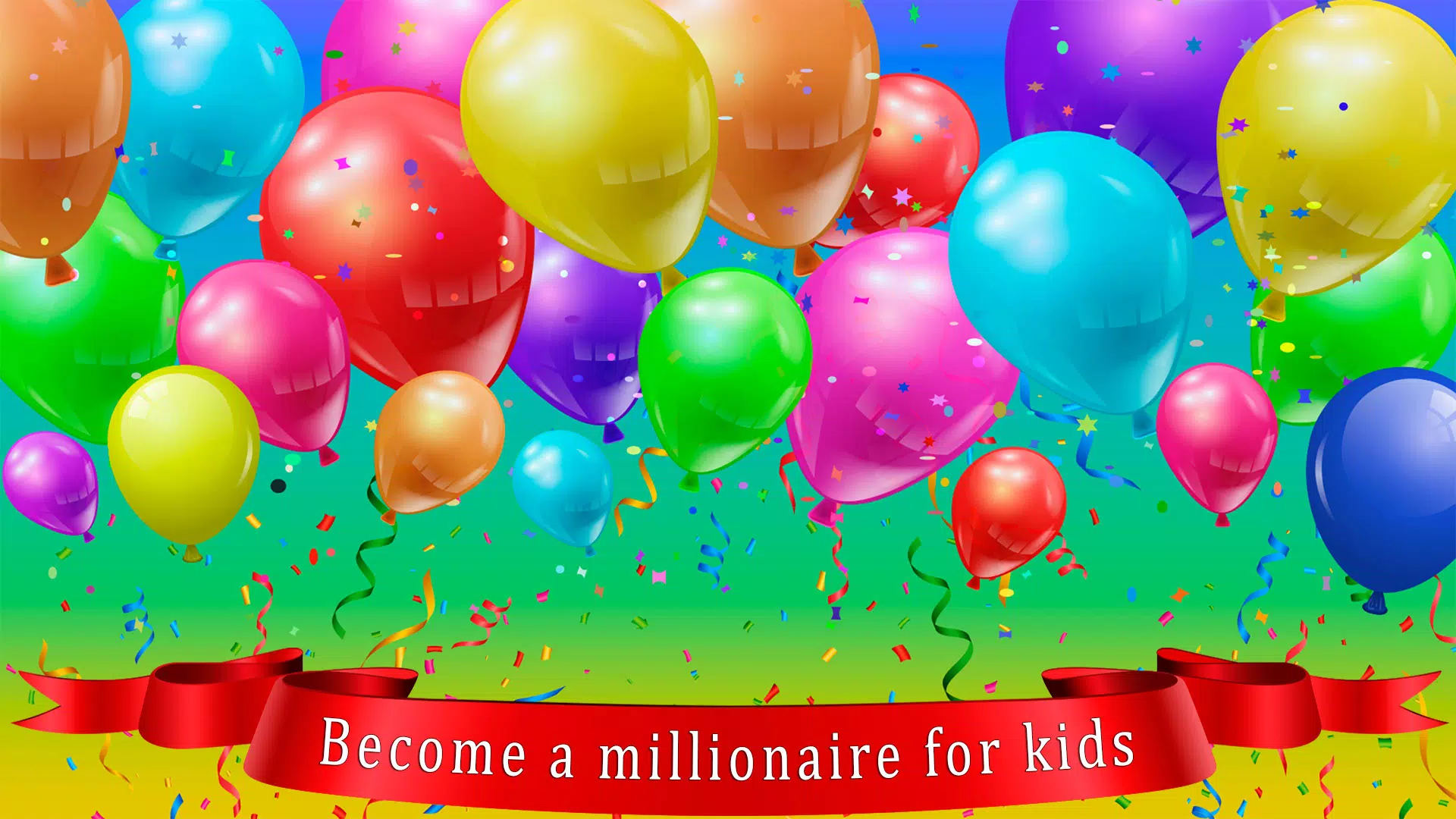 Kids Quiz Games: Millionaire Ekran Görüntüsü 0