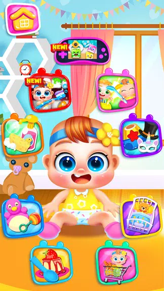 My Baby Care Newborn Games Captura de pantalla 0