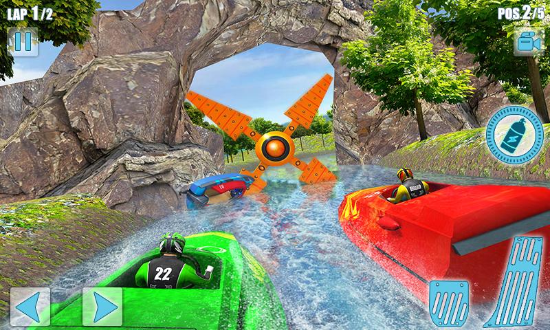 Speed Boat Crash Racing Captura de pantalla 2