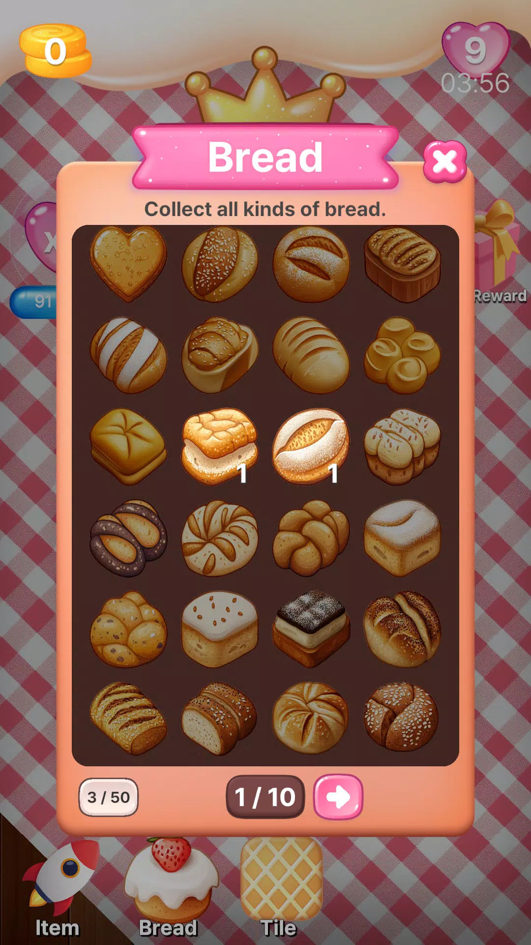 Match Puzzle 1+1 Bakery Скриншот 3