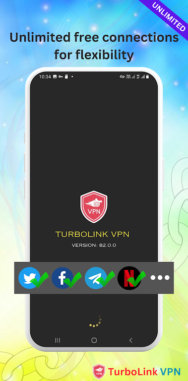 TurboLink VPN - Fast VPN Proxy स्क्रीनशॉट 2