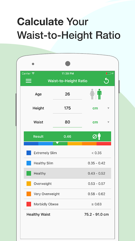 BMI Calculator: Weight Tracker应用截图第2张