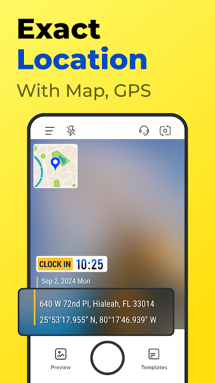 Timemark: Timestamp Camera,GPS ဖန်သားပြင်ဓာတ်ပုံ 1