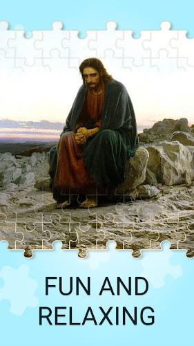 God Jesus Christ jigsaw puzzle Schermafbeelding 2