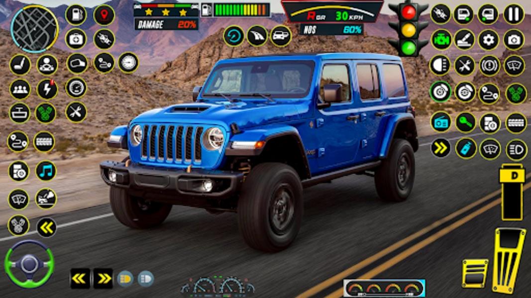 US Suv Jeep Driving: 4x4 Games Captura de tela 3