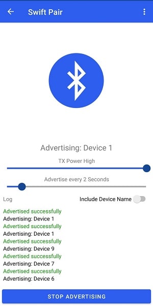 Bluetooth Le Spam应用截图第1张