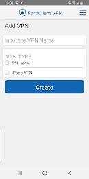 FortiClient VPN ဖန်သားပြင်ဓာတ်ပုံ 0