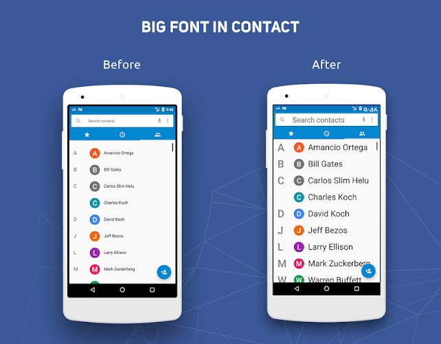 Big Font - Change Font Size & Text Size スクリーンショット 1