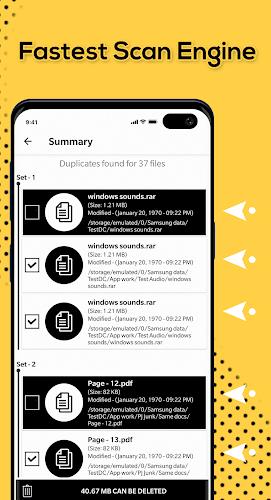 Duplicates Cleaner Captura de pantalla 2