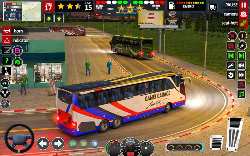 Classic Bus Simulator Games 3D Captura de pantalla 3