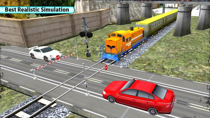 Train Racing 3D-2023 Train Sim Zrzut ekranu 2