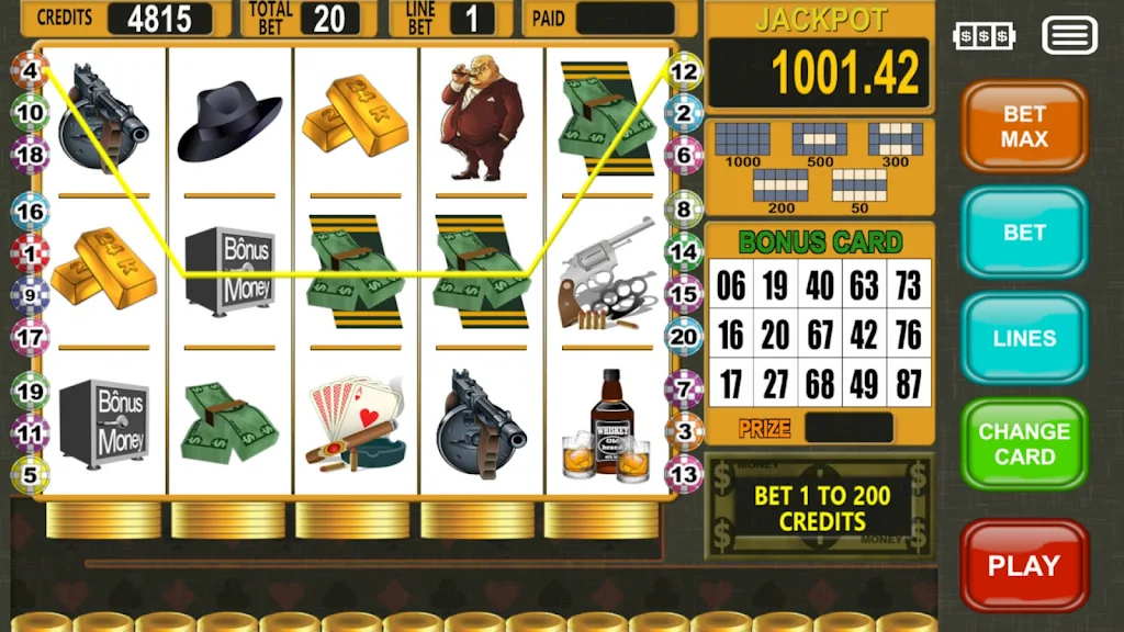 Money Mafia Slot Machine Скриншот 0