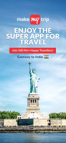 MakeMyTrip Hotels, Flight, Bus应用截图第0张