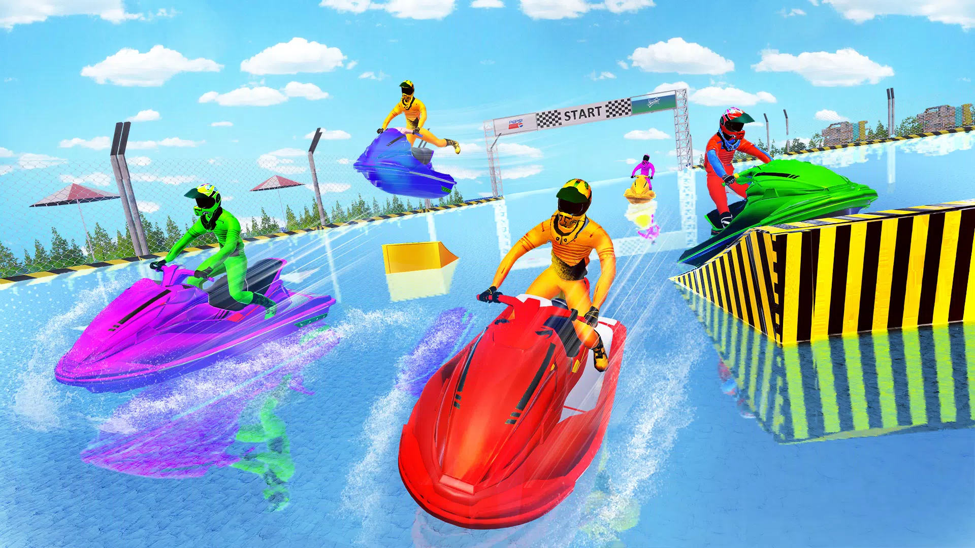 Jet Ski Games Boat Racing Game スクリーンショット 3