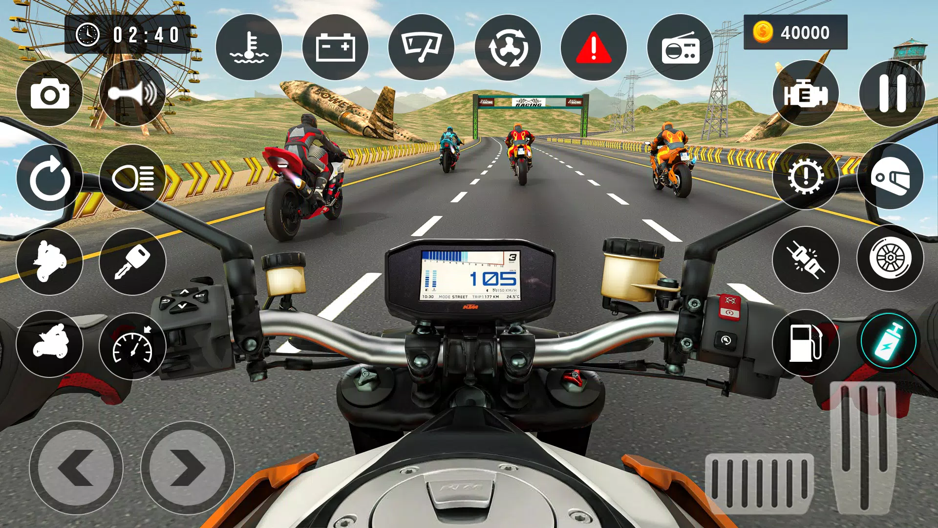 Bike Racing Games - Bike Game Capture d'écran 1