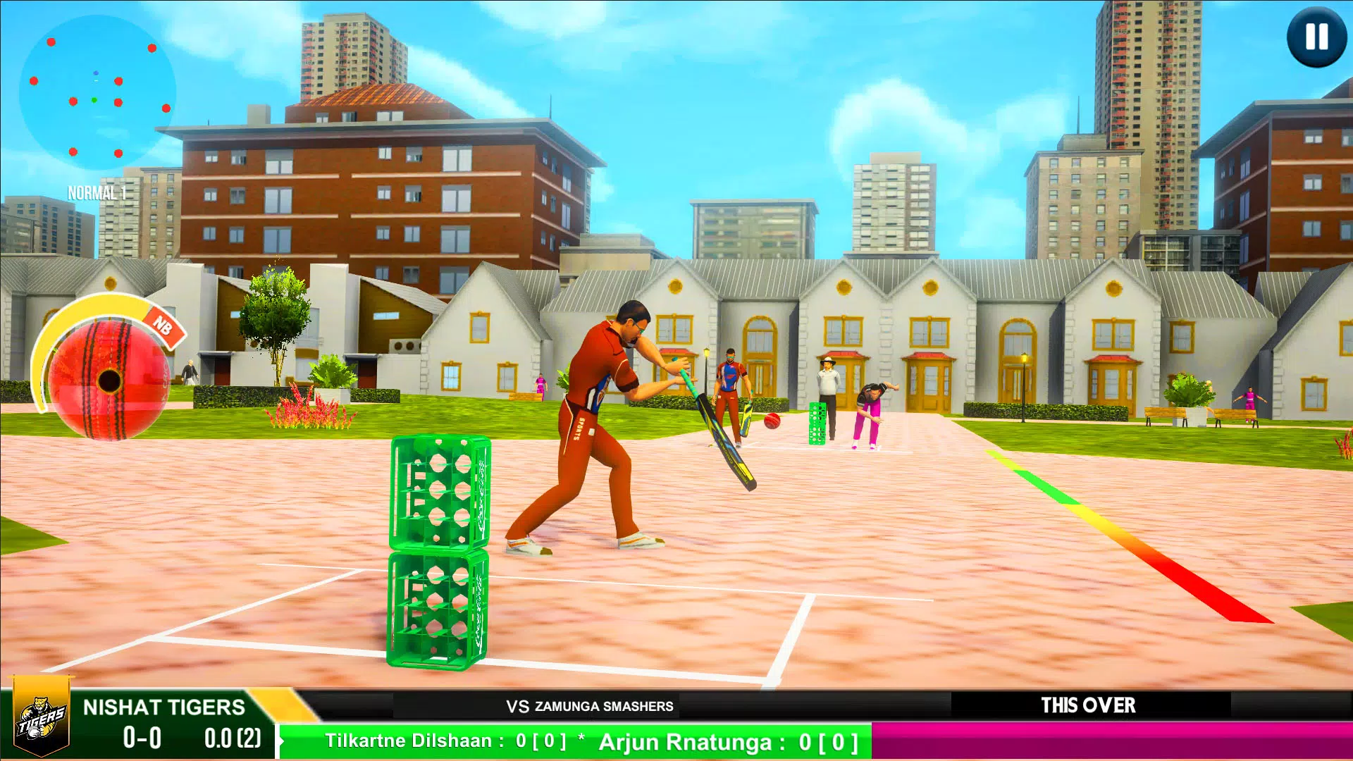 Street Criket-T20 Cricket Game ภาพหน้าจอ 1