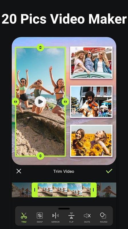 Grid Photo Collage Maker Quick Ảnh chụp màn hình 1