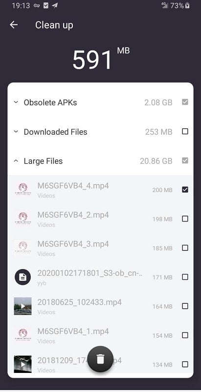 Schermata File Manager – Junk Cleaner 3