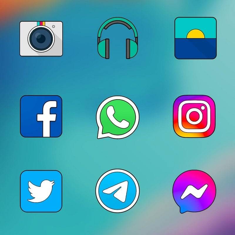 Oxigen HD – Icon Pack স্ক্রিনশট 2