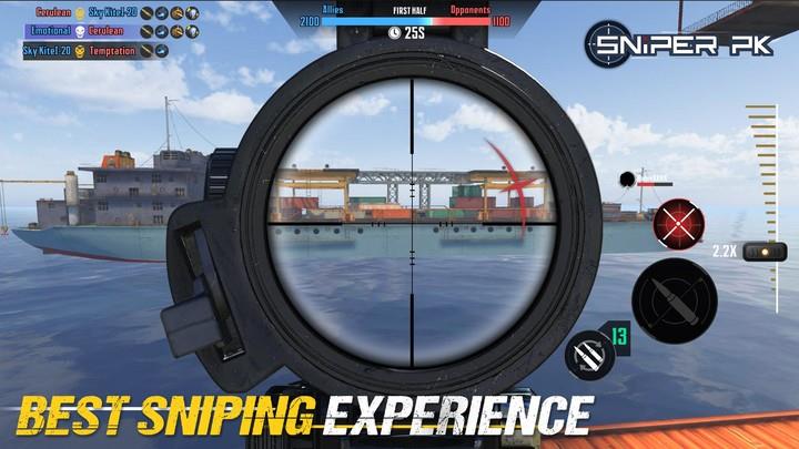 Sniper PK: Multiplayer Online স্ক্রিনশট 1