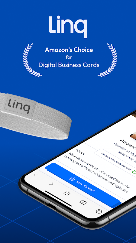 Linq - Digital Business Card Screenshot 1