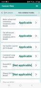 Cancer Risk Calculator Captura de pantalla 3