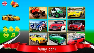 Puzzles cars 스크린샷 1