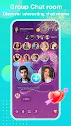 KK Chat-Group Voice Chat Rooms Скриншот 1