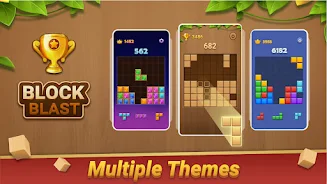 Block Puzzle - Wood Blast Ảnh chụp màn hình 3