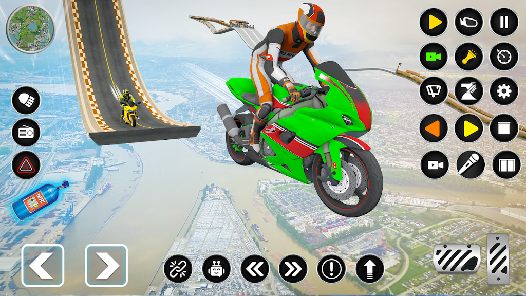 Extreme Stunt Bike Driving 3D Ảnh chụp màn hình 0