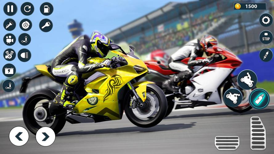 Street Bike Drag Racing Games Captura de pantalla 2