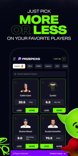 PrizePicks Capture d'écran 1