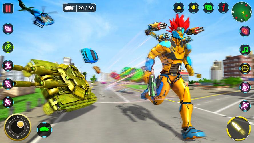 Robot Hero Game - Robot Game ภาพหน้าจอ 0