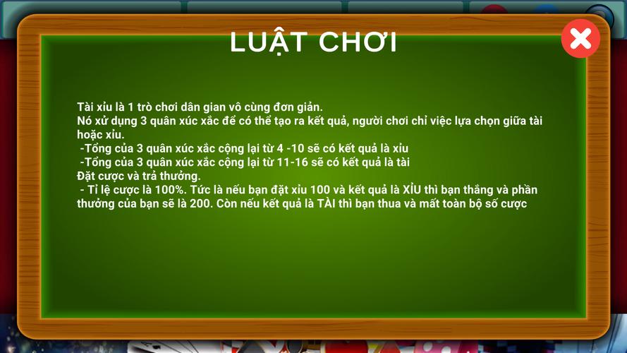 Tài Xỉu Offline Ekran Görüntüsü 2