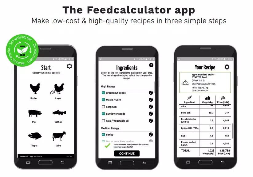 Feed Calculator for livestock应用截图第0张