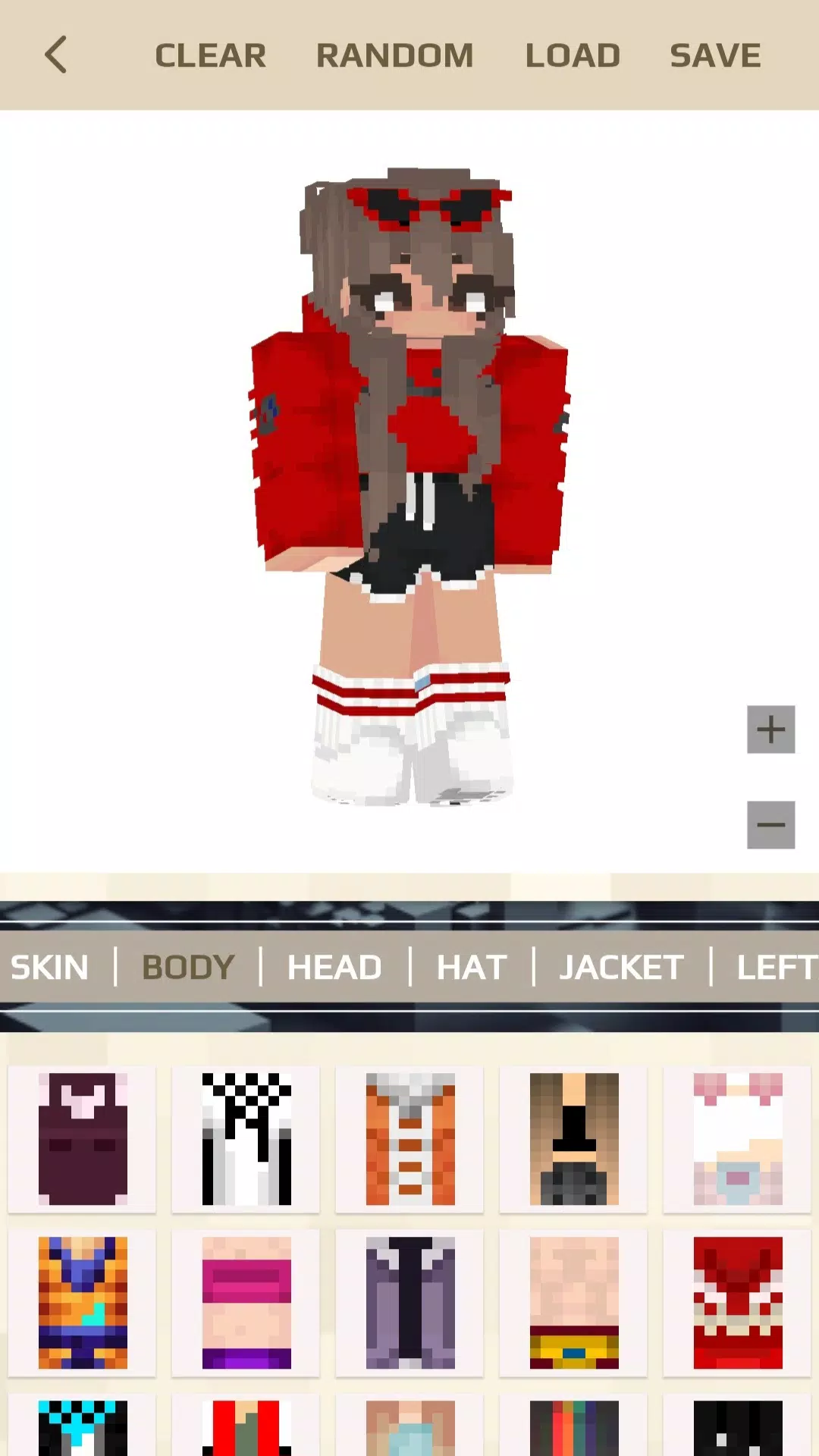 MC Skin Editor for Minecraft Tangkapan skrin 3
