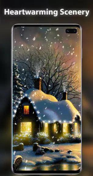 Snow Live Wallpaper स्क्रीनशॉट 3