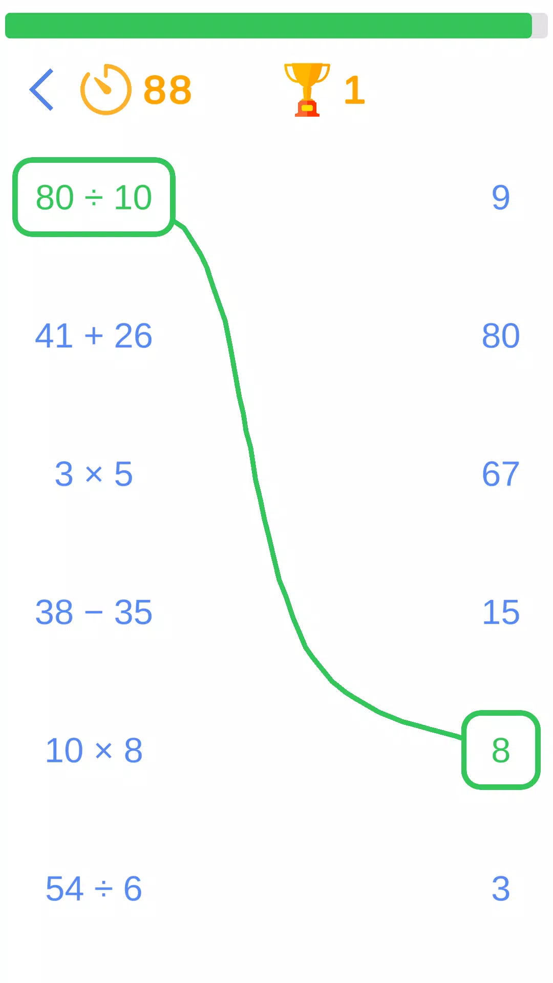 Math Games - Brain Puzzles ဖန်သားပြင်ဓာတ်ပုံ 1