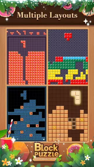 Blockrealm: Wood Block Puzzle Schermafbeelding 2