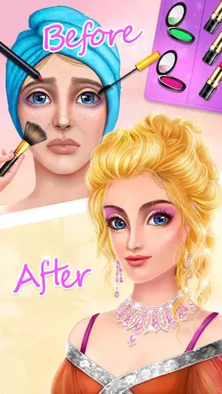 Fashion Game: Makeup, Dress Up Schermafbeelding 2