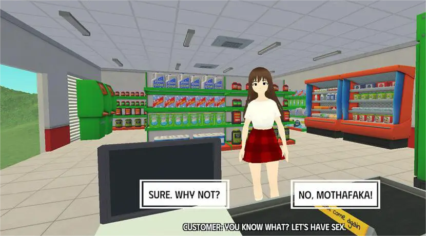 LEWD CASHIER Screenshot 1