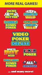 Video Poker Deluxe スクリーンショット 1