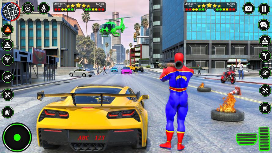 Spider Rope Hero スクリーンショット 1