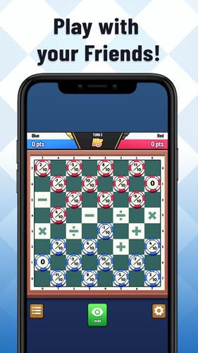 Damath: Math Checkers應用截圖第1張