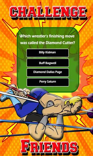 Wrestling Body Slams Pro Quiz স্ক্রিনশট 1