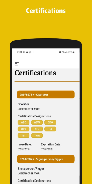 myCCO portal Captura de tela 1